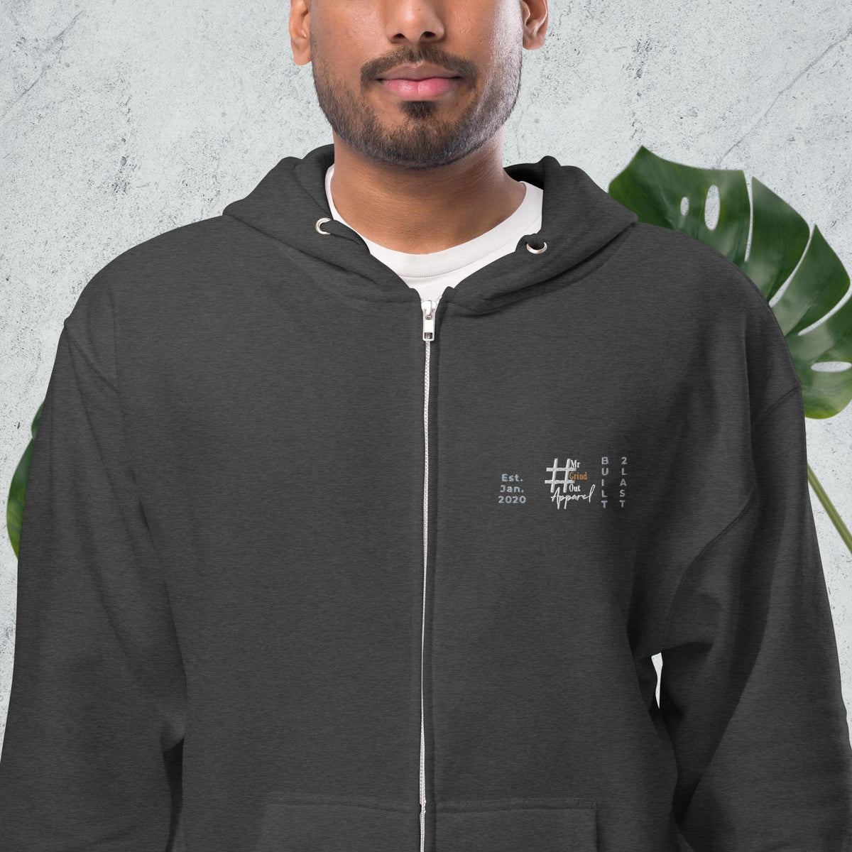Built 2 Last Unisex fleece zip up hoodie – MrGrindOutApparel