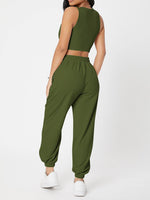 Women Apparel_#MGO Wide Strap Top and Drawstring Joggers Set