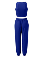 Women Apparel_#MGO Wide Strap Top and Drawstring Joggers Set