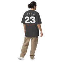 Psalms 23:4 Oversized faded t-shirt