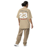 Psalms 23:4 Oversized faded t-shirt