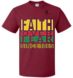 FAITH Over Fear Juneteenth T-Shirt