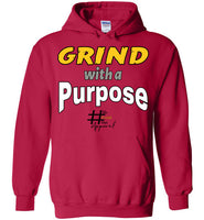 GRIND with a Purpose Hoodie (Yellow & White Print)