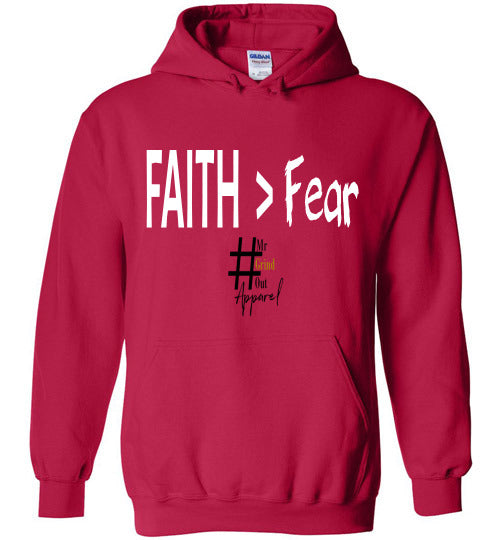 FAITH over Fear Hoodie (different colors)