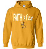 FAITH over Fear Hoodie (different colors)