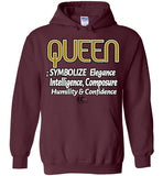 QUEEN 1 out of 2 Couple Hoodie