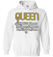 QUEEN 1 out of 2 Couple Hoodie