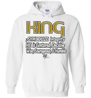 KING 1 out of 2 Couple Hoodie