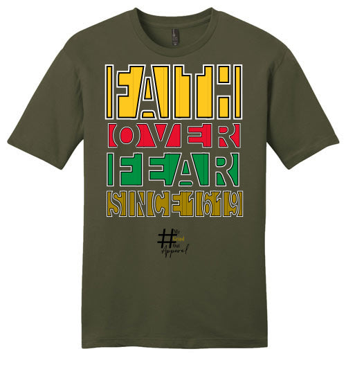 BHM FAITH over Fear Tee Shirt..