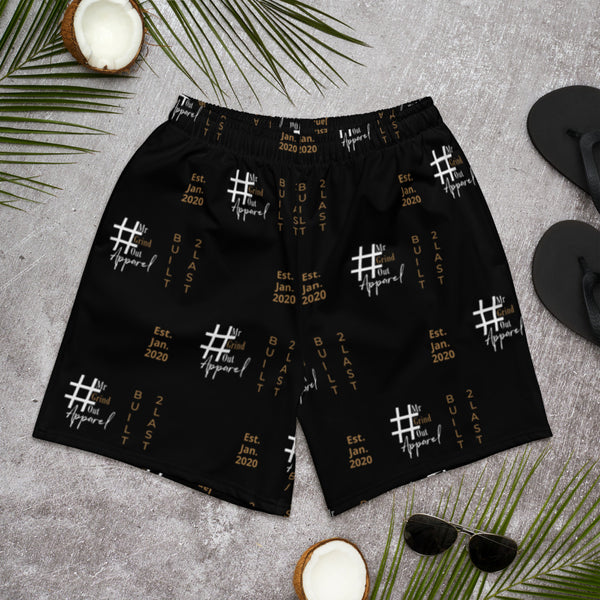 Shorts #MrGrindOut Apparent Men's Athletic Long Shorts