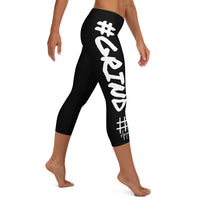 Women Apparel_#GRIND on Purpose Black WOMEN LEGGINGS