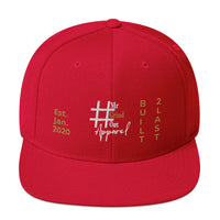 Hats #MrGrindOut "Built 2 Last" Snapback Hat