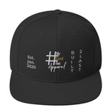 Hats #MrGrindOut "Built 2 Last" Snapback Hat