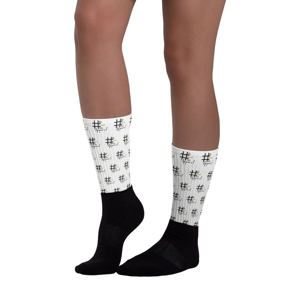 Socks #MrGrindOut Apparel Pattern Socks