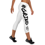 Women Apparel_#GRIND on Purpose White WOMEN LEGGINGS