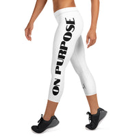 Women Apparel_#GRIND on Purpose White WOMEN LEGGINGS