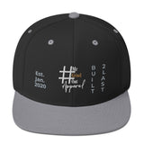 Hats #MrGrindOut "Built 2 Last" Snapback Hat